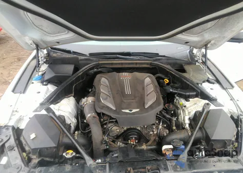 2018 Genesis G80 3.3T Sport из США, поврежденный, VIN KMHGN4JB2JU222617